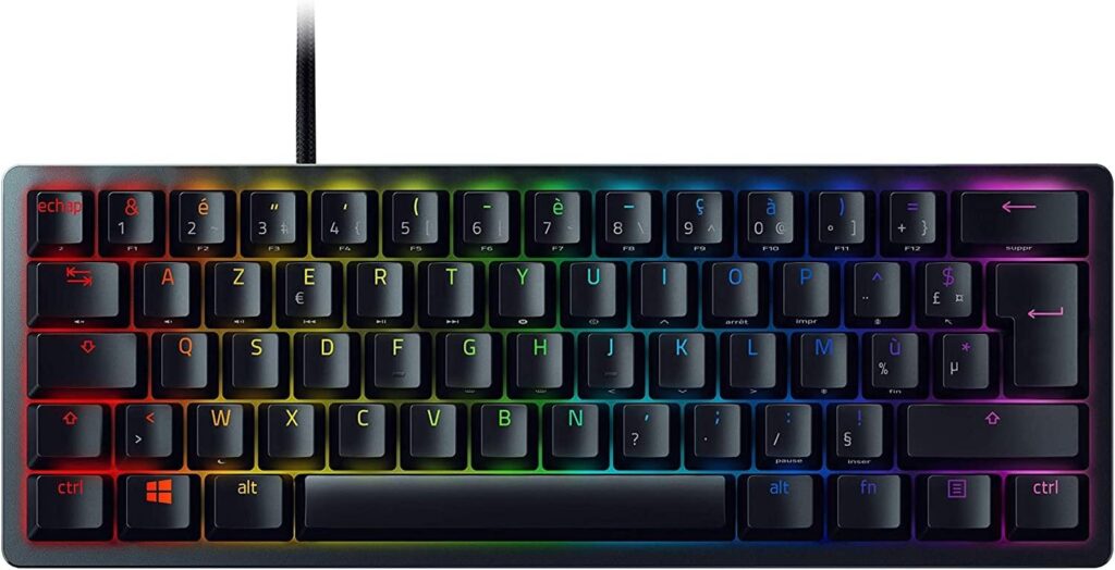 Photo du clavier Razer Huntsman Mini