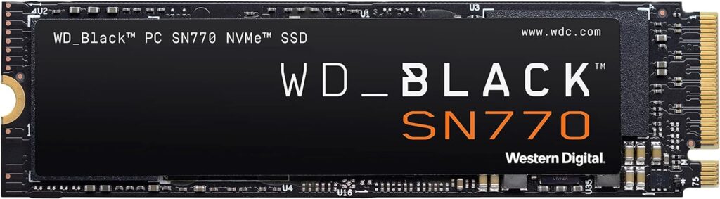 photo du ssd sn 770