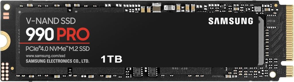 photo du  SSD 990 Pro