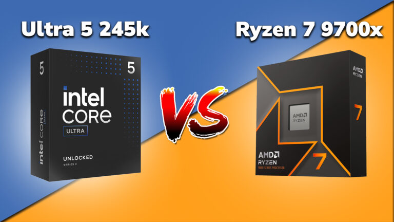 Lire la suite à propos de l’article Ryzen 7 9700x vs Ultra 5 245k : Quel processeur choisir ?