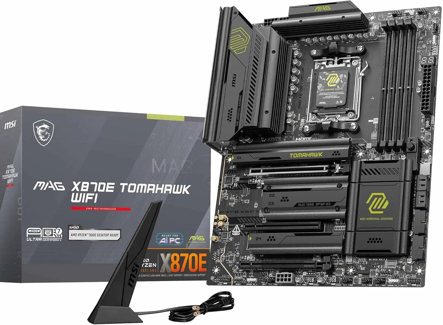 photo carte mère MSI MAG X870E Tomahawk
