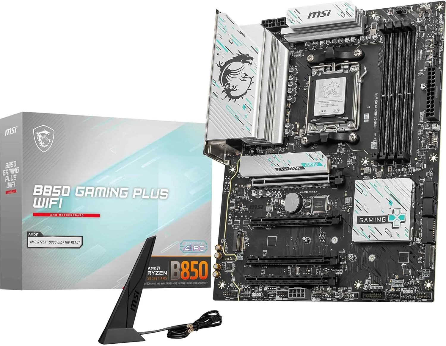 photo carte mère MSI B850 Gaming Plus